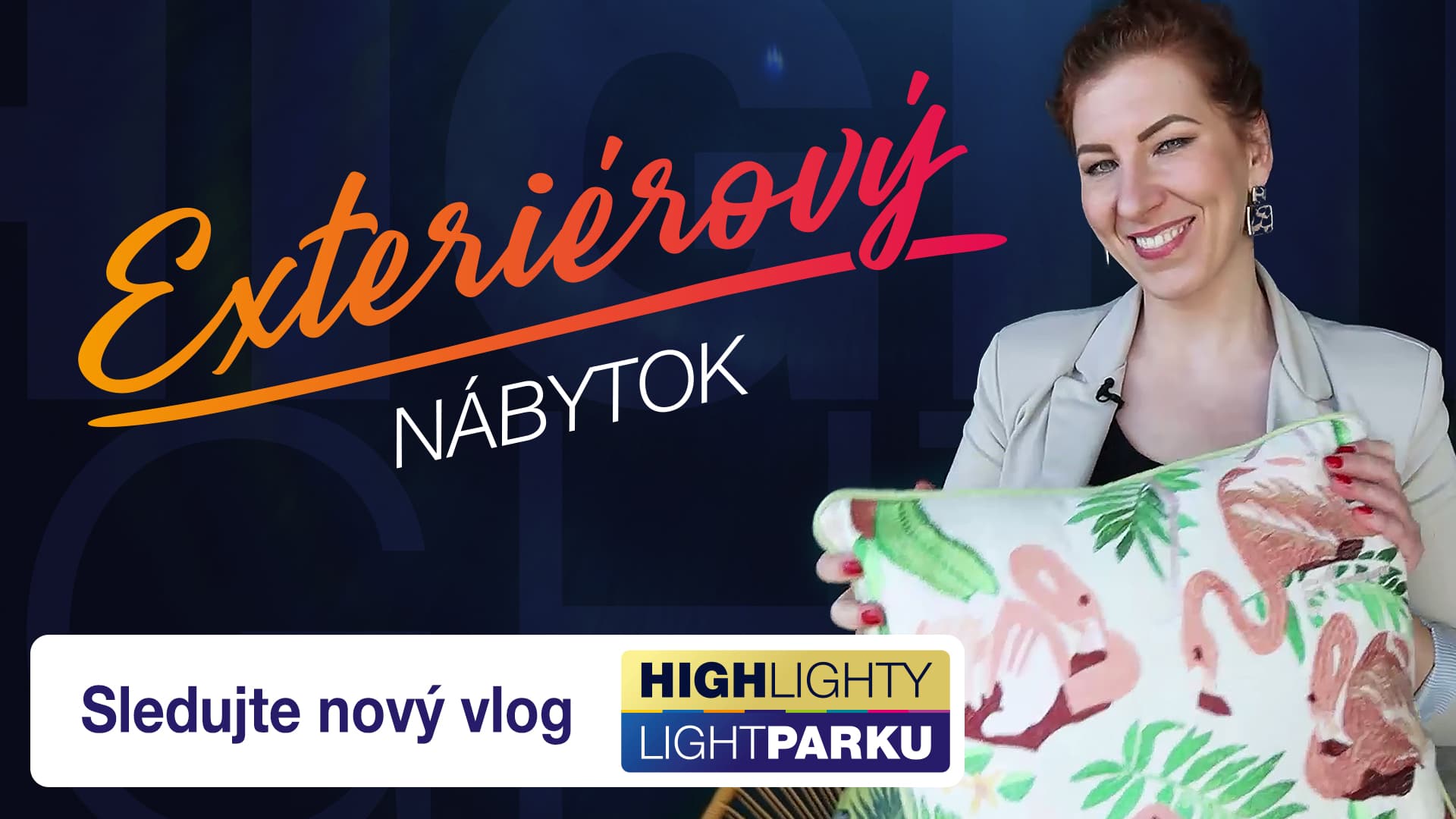 highlighty lightparku video exteriérový nábytok